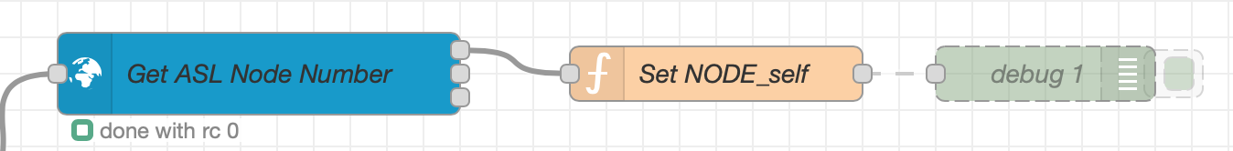 Node-RED AllStarLink Control Dashboard v1.2 additional sub flow