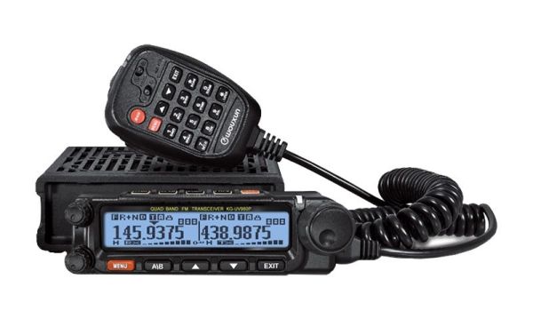 Wouxun KG UV-980PL Quad Band FM Duplex Transceiver