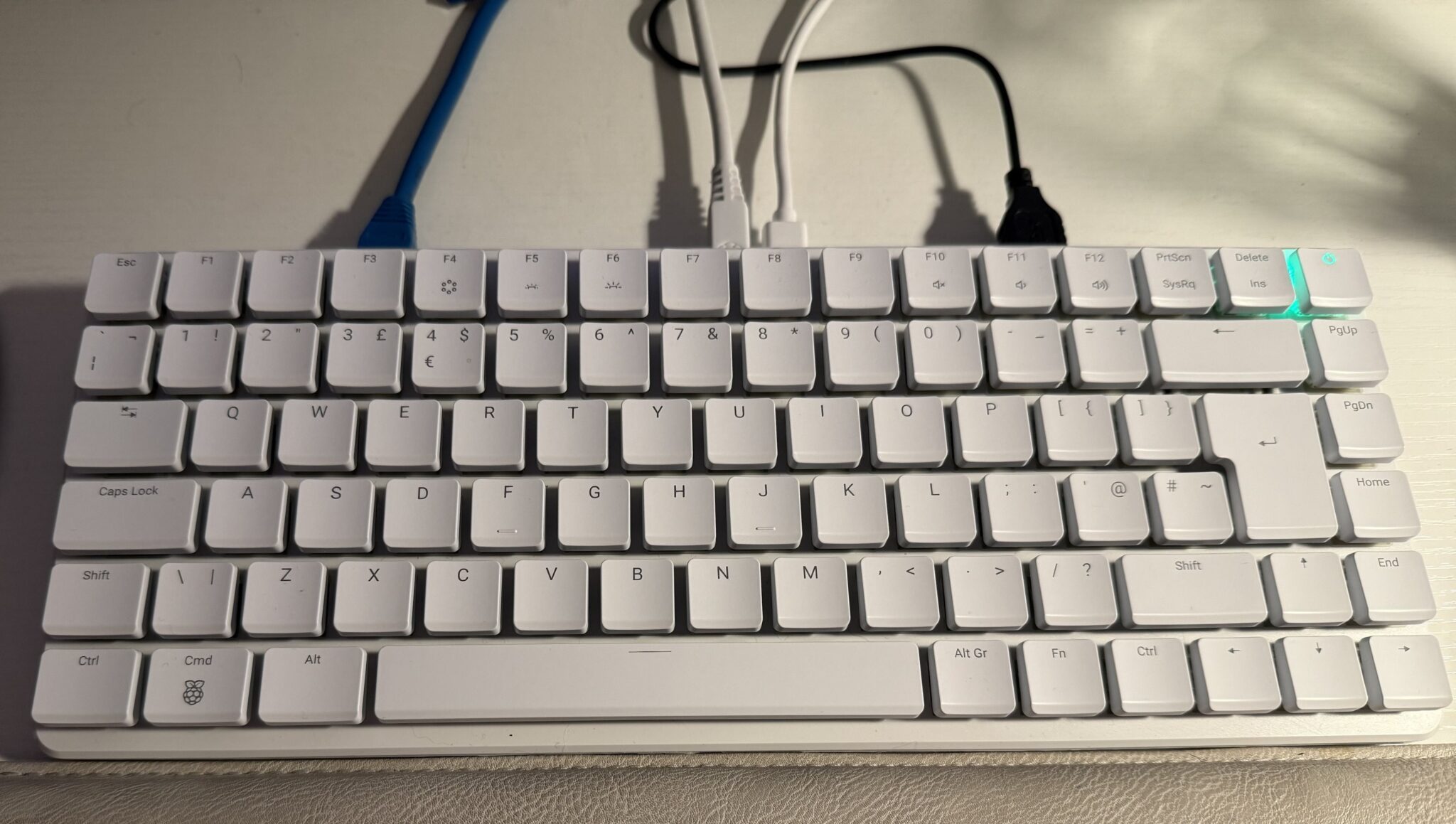 My RaspberryPi 500+ that I'm using to write this article