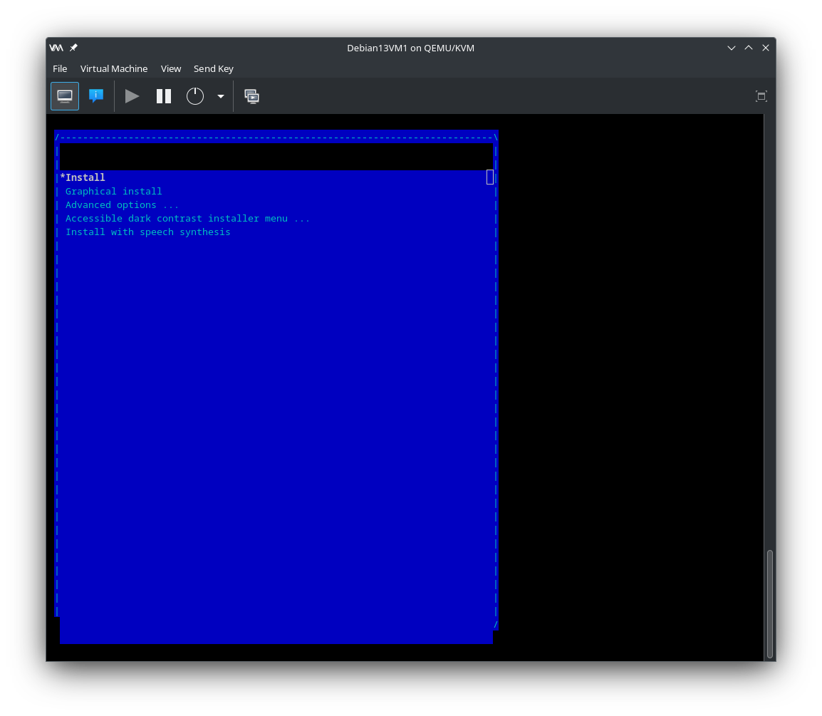 Virtual Machine Manager - Boot ISO