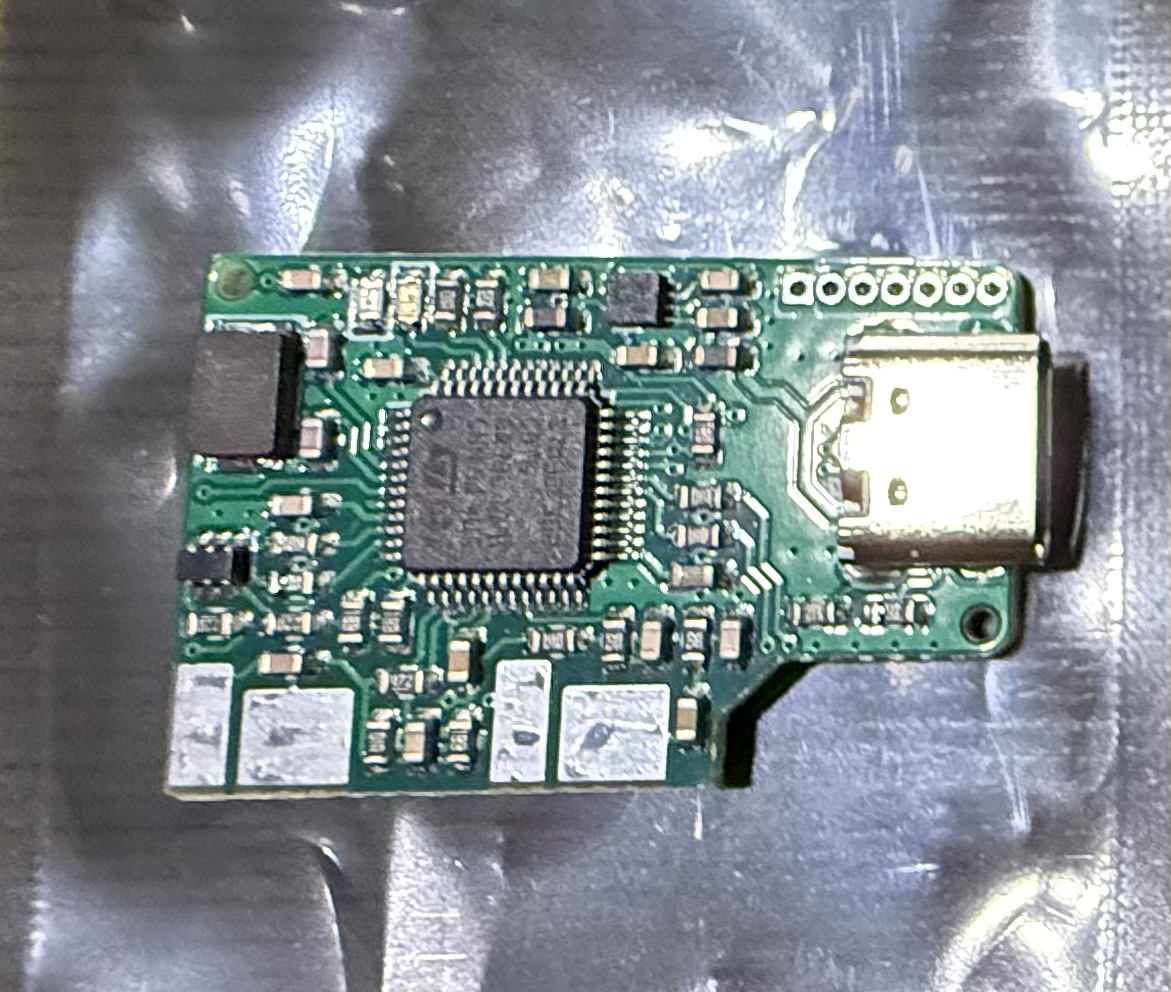 AIOC board from Steve, KM9G.