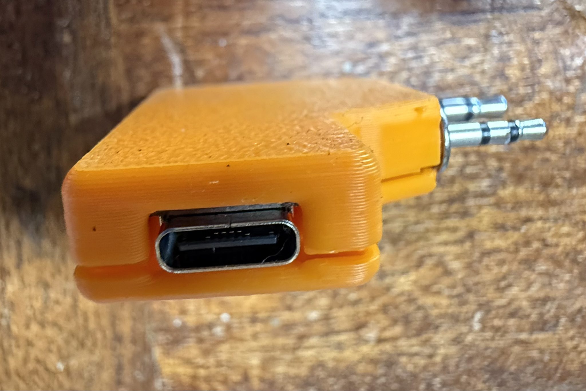 AIOC case USB-C view