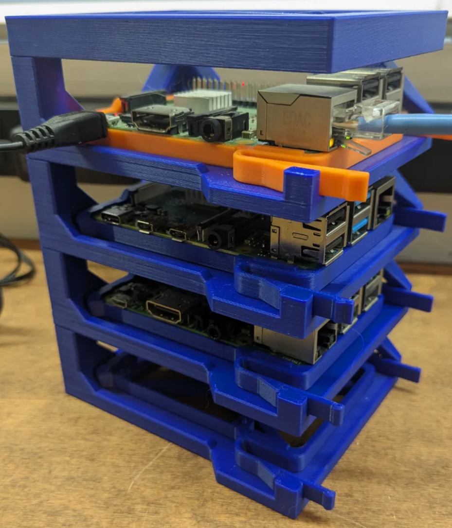 Modular RaspberryPi Rack from Makerworld
